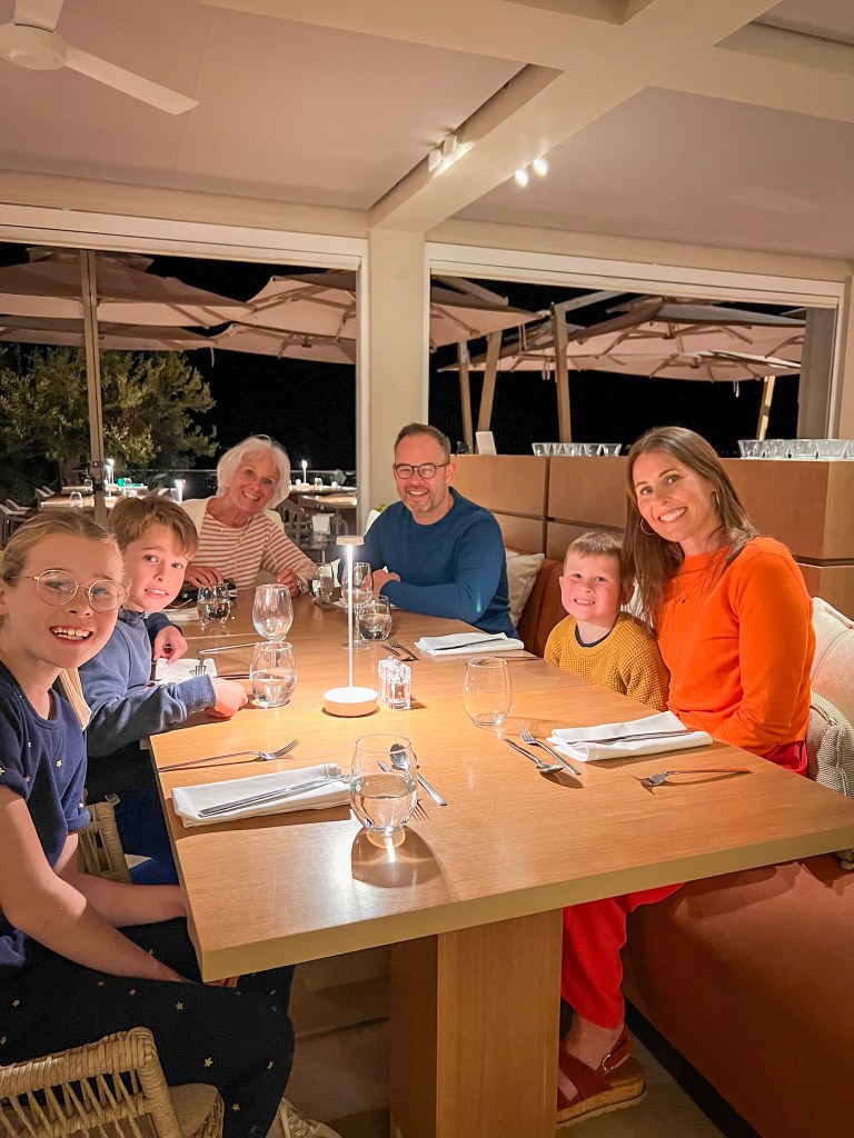 Buffet restaurant at Ikos Olivia