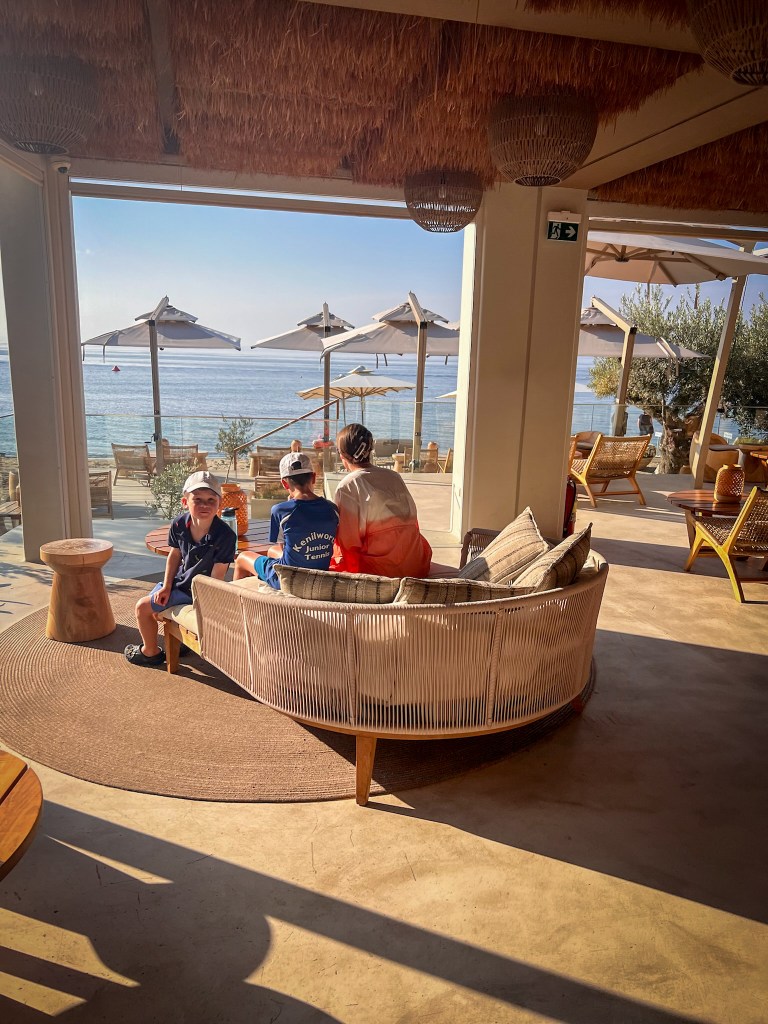 Relaxing Restaurant at Ikos Olivia