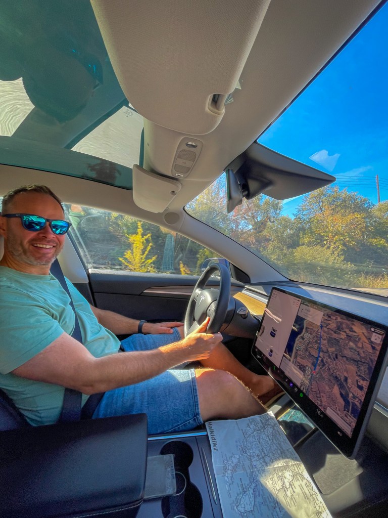 Local Drive Adventure day out from Ikos resort in a Tesla Hire Car free of charge to guests